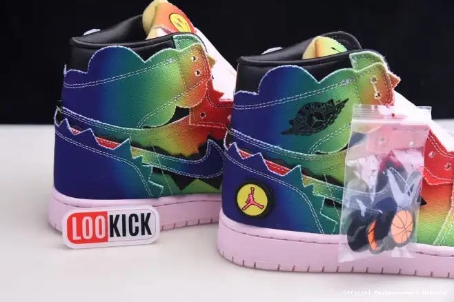 Official Maikesneakers 1 JORDAN OG HIGH J BALVIN X DC3481-900 AIR 0403